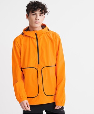 Superdry Packaway Overhead Cagoule Férfi Kabát Arany | XEUFD2961